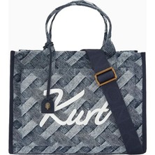 Kurt Geiger Denim Kurt Tote Kadın Omuz Çantası
