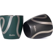 Outin Outın Çift Duvarlı Paslanmaz Espresso Kupası Seti 2X75 ml