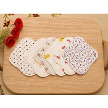 Purfem Yıkanabilir Doğal Kadın Pedi 15'li Karışık %100 Pamuk (5s+5m+5l)