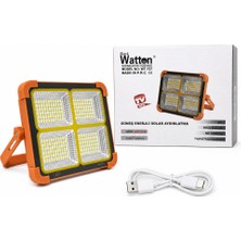 Watton Ramia Premium | 288 Tg LED Güneş Enerjili Solar LED WT-707 | TG-HB-2026