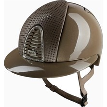 Kep Italia Cromo 2.0 Verona Diamond Taupe Polo Vizör Binicilik Kaskı