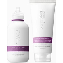 Philip Kingsley Moisture Extreme 2’li Yoğun Nemlendirici Şampuan ve Saç Kremi Seti