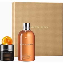 Molton Brown Sunlit Clementine & Vetiver Parfüm ve Duş Jeli Seti
