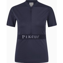 Pikeur Mesh Zip 7234 Lüks Nefes Alabilir Spor Kadın Tişört