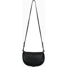 Mia Mily Miamily Everyday Bag Siyah Gerçek Deri Çok Amaçlı Omuz ve Çapraz Çanta