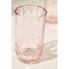 Anthropologie Savannah Kesme Desenli Soda Cam Tumbler Bardak Seti 4’lü