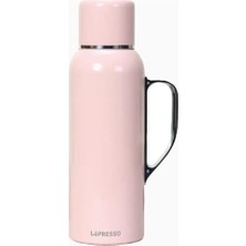 Lepresso Thermosense Paslanmaz Çelik Termos 850 ml Sıcaklık Göstergeli Pembe