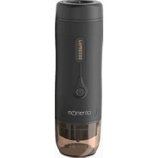 Lepresso Momento 2.0 Taşınabilir 20 Bar Espresso Makinesi 2500 Mah Siyah