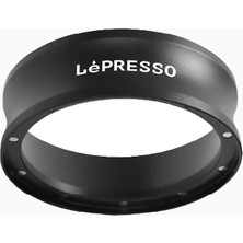 Lepresso 58 mm Manyetik Espresso Dozlama Halkası Siyah