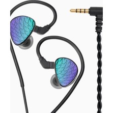 Celest Wyvern Black Remaster  Malachite Violet Mikrofonlu Kablolu Kulak Içi Kulaklık 3.5 mm