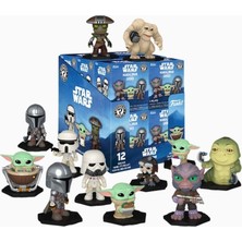 Funko Pop! Mystery Mini Star Wars The Mandalorian & Grogu 2. Sezon Vinil Figür, Rastgele 1 Figür