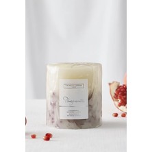 The White Company Pomegranate Botanical Orta Boy Dekoratif Kokulu Mum 725 G