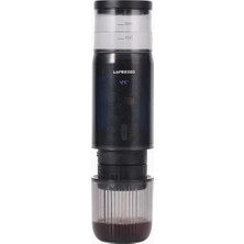 Lepresso Taşınabilir Mini Espresso Makinesi Kapsül ve Öğütülmüş Kahve Uyumlu Siyah