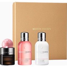 Molton Brown Delicious Rhubarb & Rose Kadın Parfüm ve Bakım Seti