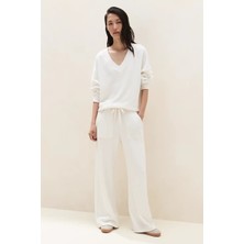 The White Company Ultimate Geniş Paça Kadın Eşofman Altı