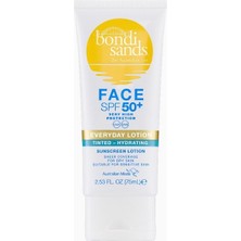 Bondi Sands Spf 50+ Parfümsüz Nemlendirici Renkli Yüz Losyonu 75 ml