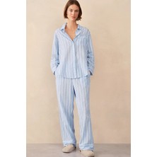 The White Company Organik Çift Kat Pamuklu Boho Kadın Pijama Takımı