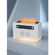 Aesco Type-C Şarjlı Kablosuz Hoparlör Beyaz Gürültü ve Atmosfer Işığı - Lisinya