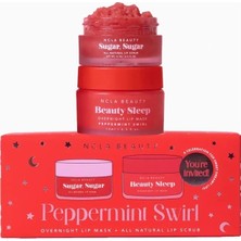 Ncla Beauty Slumber Party Naneli Dudak Peelingi ve Gece Dudak Maskesi Seti