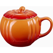 Le Creuset Stoneware Kabak Desenli Kapaklı Kupa