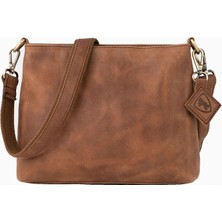 Berliner Bags Marbella S Vintage Hakiki Deri Kadın Omuz ve Çapraz Çanta