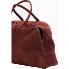 04651 / Trıp In A Bag 356 Süet Weekender Unisex Seyahat Çantası