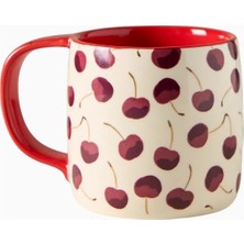 Anthropologie Berry Berry Desenli Seramik Kupa