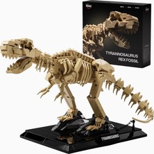 Nifeliz NF10343 Tyrannosaurus T.rex Dinozor Iskelet Yapım Seti 826 Parça Model