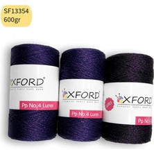 Oxford İplik Stok Fazlası 600 Lurex No:4 Simli Makrome Mix SF13354