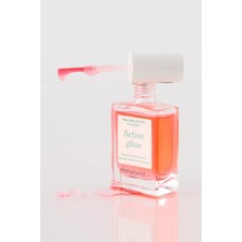 Manucurist Active Glow Raspberry Güçlendirici Pembe Işıltılı Oje