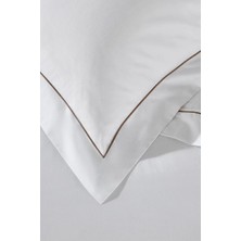 The White Company Single Row Cord Pamuklu Oxford Yastık Kılıfı – 2'li Set