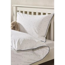 The White Company Kolay Bakım Yıldız Desenli Çocuk Nevresim Takımı