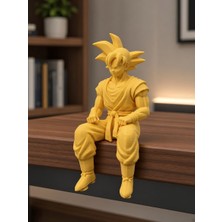 Storm 3D Kitaplık Süsü - Masa Dekorasyonu - Gamer Dekorasyon-Son Goku Dragon Ball Z