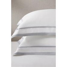The White Company Hanbury Pamuklu Oxford 2'li Yastık Kılıfı