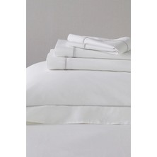 The White Company Savoy Kordonlu Mısır Pamuğu Düz Çarşaf