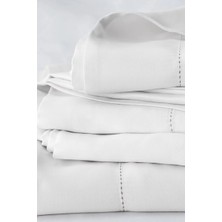 The White Company Connaught Mısır Pamuğu ve Ipek Karışımlı Düz Çarşaf