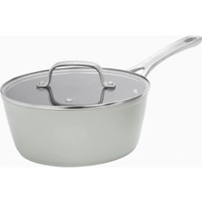 Laura Ashley Sage Leaf Yapışmaz Kaplamalı Pişirme Tenceresi 20 cm 2,6 L
