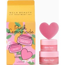 Ncla Beauty Pembe Limonata Aromalı 3'lü Vegan Dudak Bakım Seti