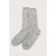 The White Company Saf Kaşmir Kadın Ev Çorabı