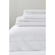 The White Company Savoy Kordonlu Mısır Pamuğu Düz Çarşaf