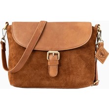 Berliner Bags Catalina Vintage Buffalo Deri Kadın Çapraz ve Omuz Çantası