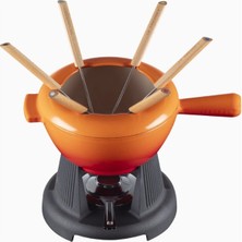 Le Creuset 6 Kişilik Lüks Döküm Fondü Seti