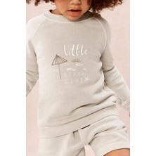 The White Company Organik Pamuklu Little Beach Club Bebek Sweatshirt