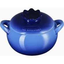 Le Creuset Stoneware Blueberry Cocotte Seramik Mini Tencere