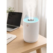 Aesco Ultrasonik Hava Nemlendirme Cihazı 7 Renk LED Aromaterapi Difüzör - Lisinya