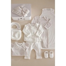 The White Company Organik Pamuklu My Perfect Start Yenidoğan Bebek Hediye Seti