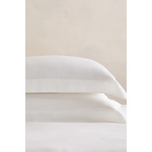 The White Company Pure Linen Oxford %100 Keten Yastık Kılıfı
