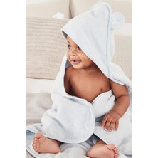 The White Company Organik Pamuklu Hydrocotton Kapüşonlu Bebek Havlusu