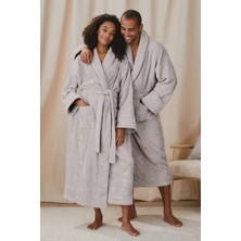 The White Company Organik Pamuk Classic Unisex Şal Yakalı Bornoz