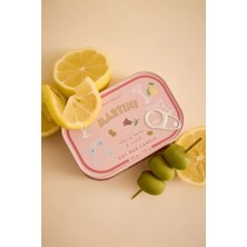 Anthropologie Paddywax Bistro Limon ve Menekşe Kokulu Teneke Mum